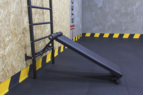Скамья для пресса на шведскую стенку Скамья для пресса на шведскую стенку
