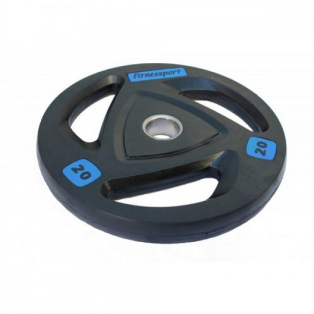 Диск олимпийский обрезиненный FitnesSport RCP17 (20кг)