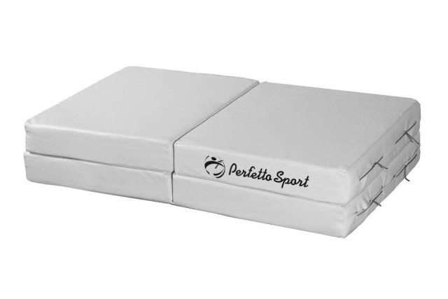 Мат PERFETTO SPORT № 11 (100 х 100 х 10), складной, 4 сложения, пастель