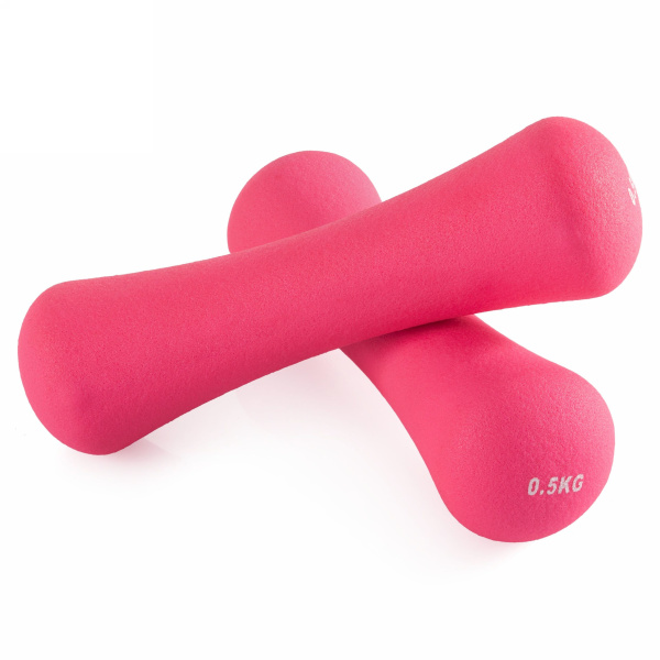 Гантель неразборная 0,5 кг. неопрен VictoryFit VF-DN005