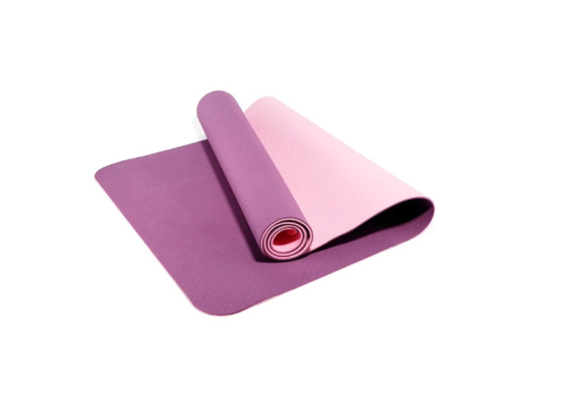 Двухцветные коврики для йоги STEELFRAME WG144