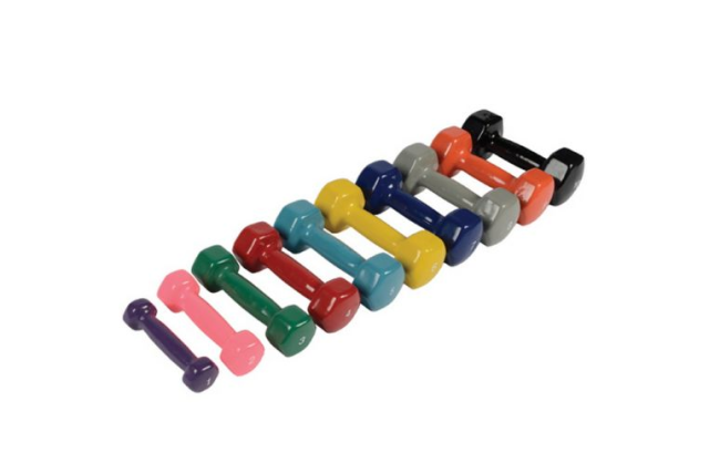 Гантели для аэробики в виниловой оболочке Foreman IVD7, синий, 3,15 кг. (пара) Гантели для аэробики в виниловой оболочке Foreman IVD7, синий, 3,15 кг. (пара)