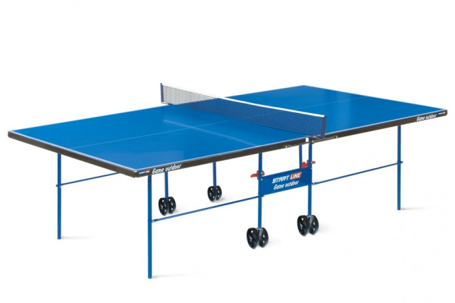 Теннисный стол Start line Game Outdoor с сеткой BLUE Теннисный стол Start line Game Outdoor с сеткой BLUE