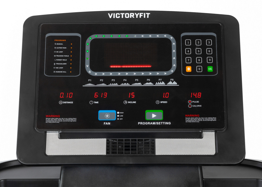 Беговая дорожка VictoryFit GYM-8009
