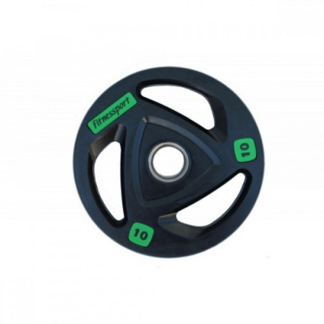 Диск олимпийский обрезиненный FitnesSport RCP17 (10кг)