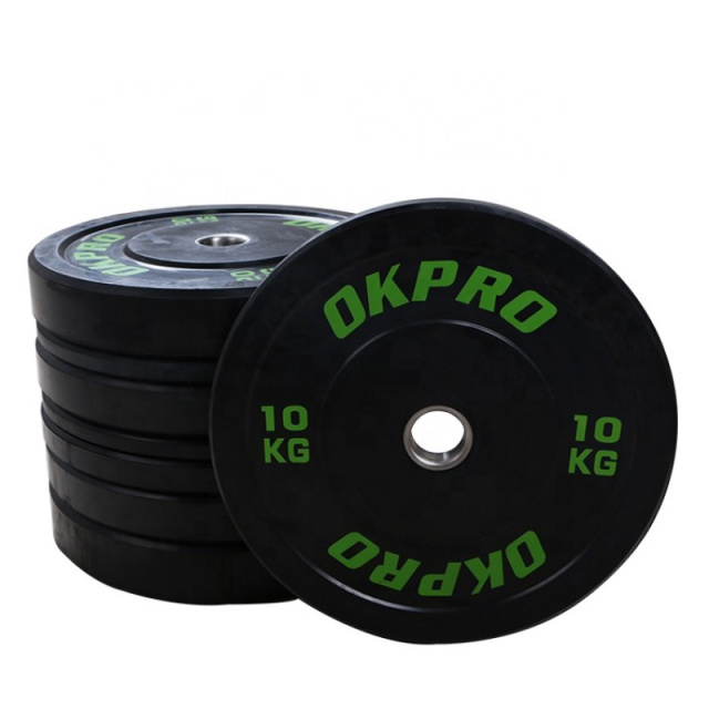 Диск бамперный резиновый OKPRO OK2006-1 (10 кг)