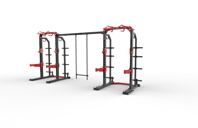 Перекладина-турник для соединения силовых рам серии STEELFRAME AYAX Перекладина-турник для соединения силовых рам серии STEELFRAME AYAX