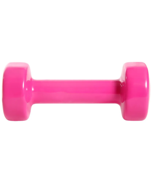 Гантель виниловая STARFIT DB-101, 1 кг, розовый Гантель виниловая STARFIT DB-101, 1 кг, розовый