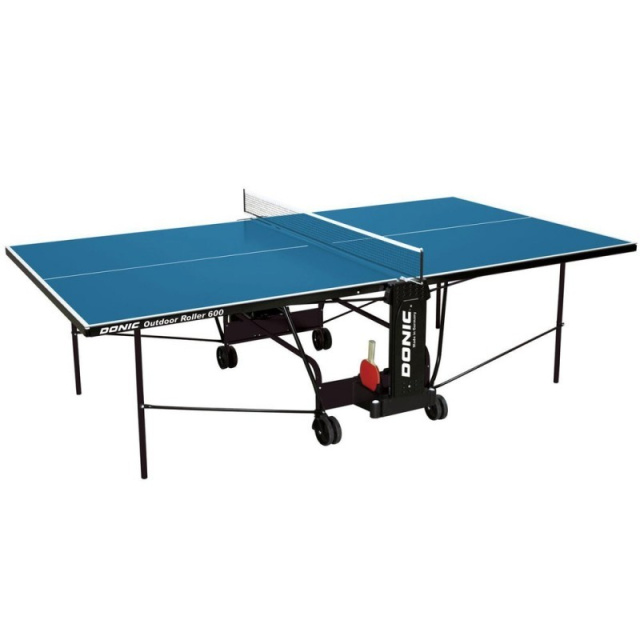 Теннисный стол Donic Outdoor Roller 600 (синий) Теннисный стол Donic Outdoor Roller 600 (синий)