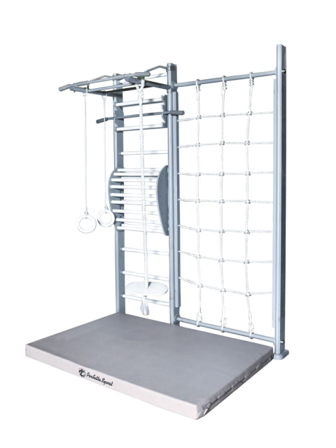 ДСК PERFETTO SPORT "Scala in legno con rete 1"grigio PS-127