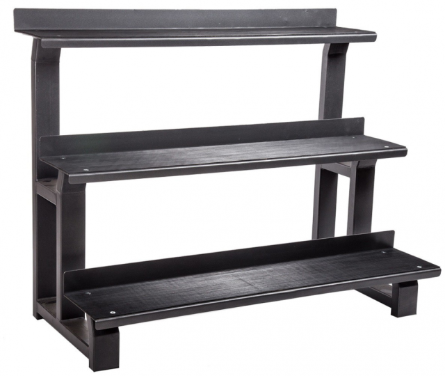 Стойка для хранения гирь трехярусная Original FitTools FT-KBR-H3 Стойка для хранения гирь трехярусная Original FitTools FT-KBR-H3