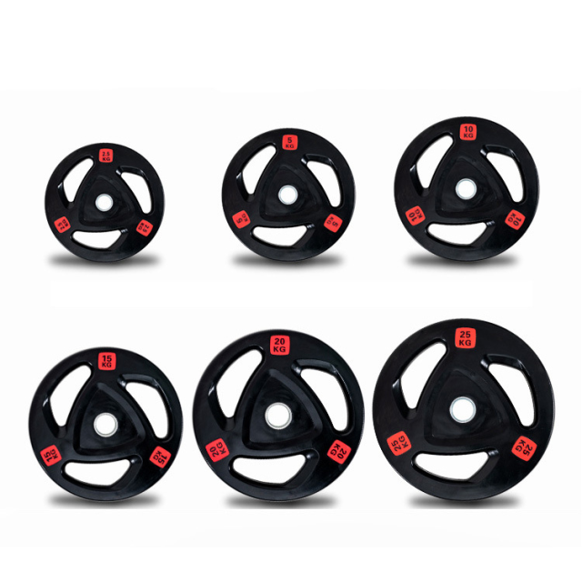 Комплект треххватных дисков 2,5/5/10/15/20/25 кг STEELFRAME W1