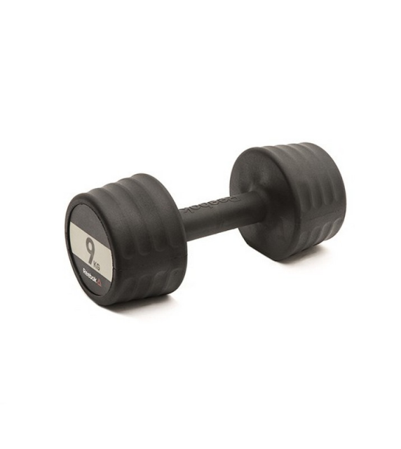 Гантели обрезиненные REEBOK RSWT-16059 Dumbbell, 2х9 кг, чёрный Гантели обрезиненные REEBOK RSWT-16059 Dumbbell, 2х9 кг, чёрный