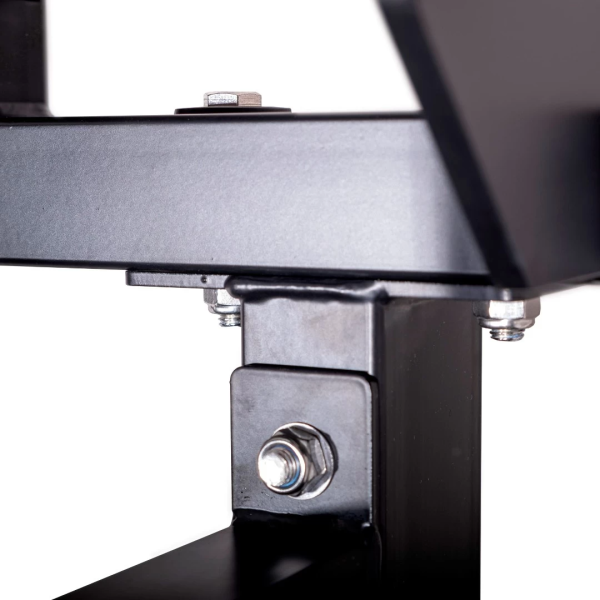 Наклонный грудной жим на свободных весах Protrain PP101 (черно-красный)