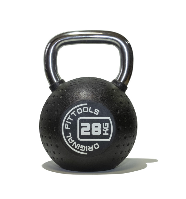 Гиря полиуретановая Original FitTools FT-KB-CPU-28 кг Гиря полиуретановая Original FitTools FT-KB-CPU-28 кг