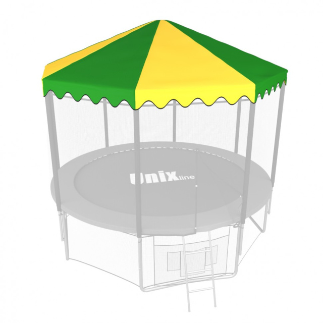 Крыша для батута UNIX line 12 ft green