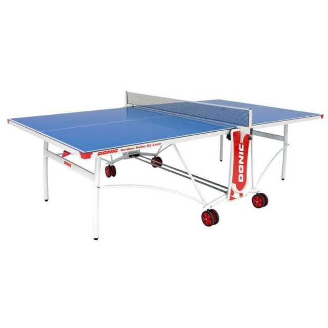 Теннисный стол Donic Outdoor Roller De Luxe (синий) Теннисный стол Donic Outdoor Roller De Luxe (синий)