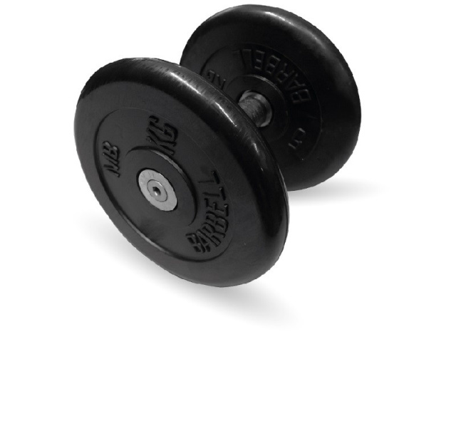 Гантель неразборная "Профи" MB Barbell MB-FdbM-BN16 Гантель неразборная "Профи" MB Barbell MB-FdbM-BN16