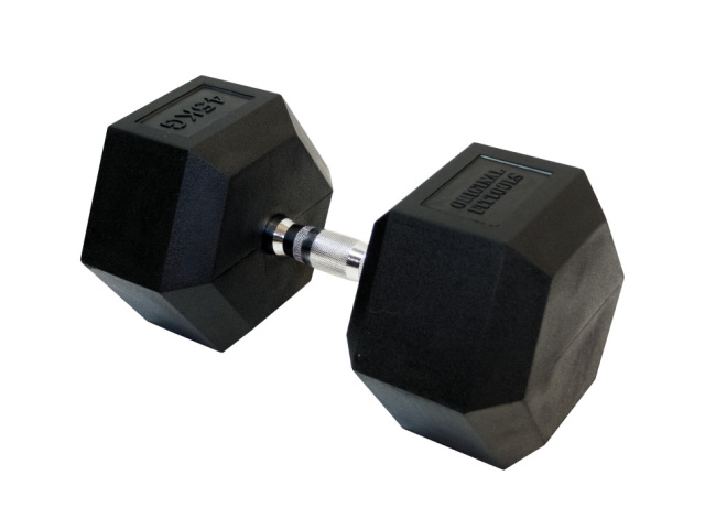 Гантель гексагональная Original FitTools FT-HEX-45 кг Гантель гексагональная Original FitTools FT-HEX-45 кг