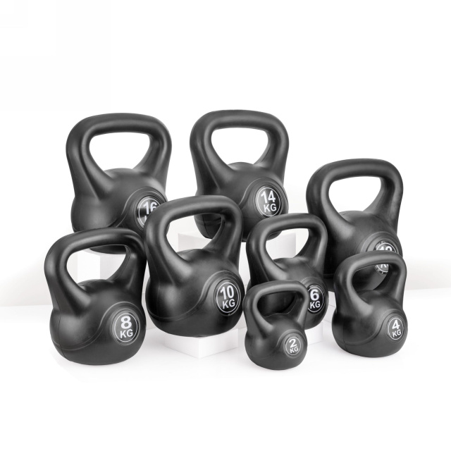 Гиря пластиковая 4 кг. VictoryFit VF-KP040 Гиря пластиковая 4 кг. VictoryFit VF-KP040