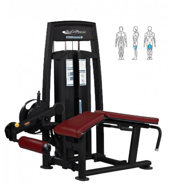 Сгибания ног лежа BenCarFitness TS-P042/1 (бордовый) Сгибания ног лежа BenCarFitness TS-P042/1 (бордовый)