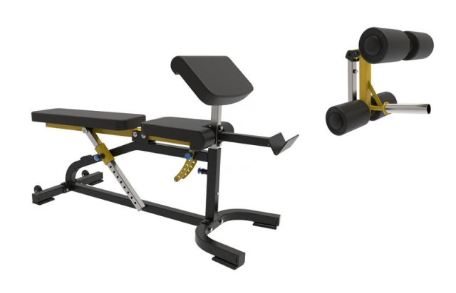 Скамья Скотта с валиками для ног Insight Fitness DZ55 (опция для TS200) Скамья Скотта с валиками для ног Insight Fitness DZ55 (опция для TS200)