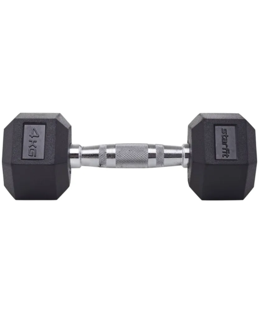 Гантель гексагональная Starfit DB-301 (4 кг) Гантель гексагональная Starfit DB-301 (4 кг)