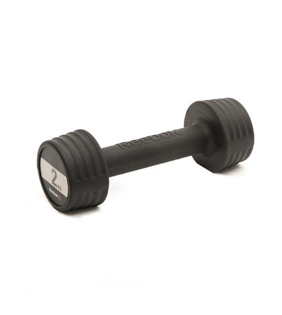 Гантели обрезиненные REEBOK RSWT-16052 Dumbbell, 2х2 кг, чёрный Гантели обрезиненные REEBOK RSWT-16052 Dumbbell, 2х2 кг, чёрный